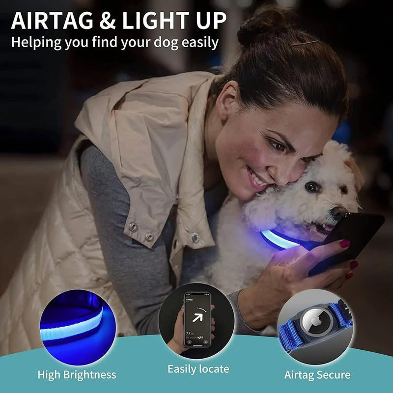 Smart Dog Collars Designed for Apple Air Tag Trackers