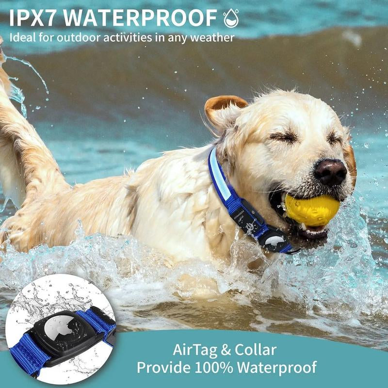 Smart Dog Collars Designed for Apple Air Tag Trackers