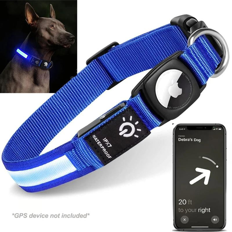 Smart Dog Collars Designed for Apple Air Tag Trackers