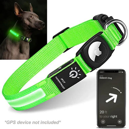 Smart Dog Collars Designed for Apple Air Tag Trackers