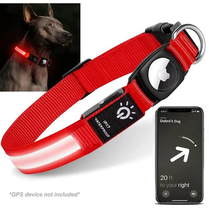 Smart Dog Collars Designed for Apple Air Tag Trackers